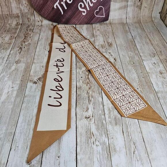 Women's Tan Twilly Scarf - Picture 1 of 3